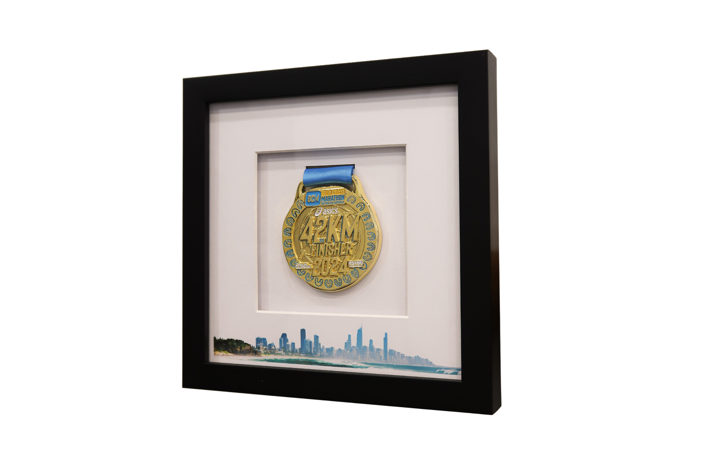 Gold Coast Marathon Medal Display Frame