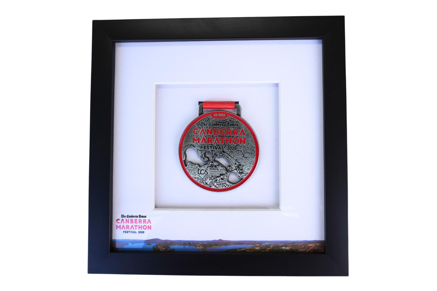 Canberra Marathon Medal Display Frame