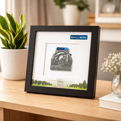 Official Belfast City Marathon Medal Display Frame | Marathon Display Frames