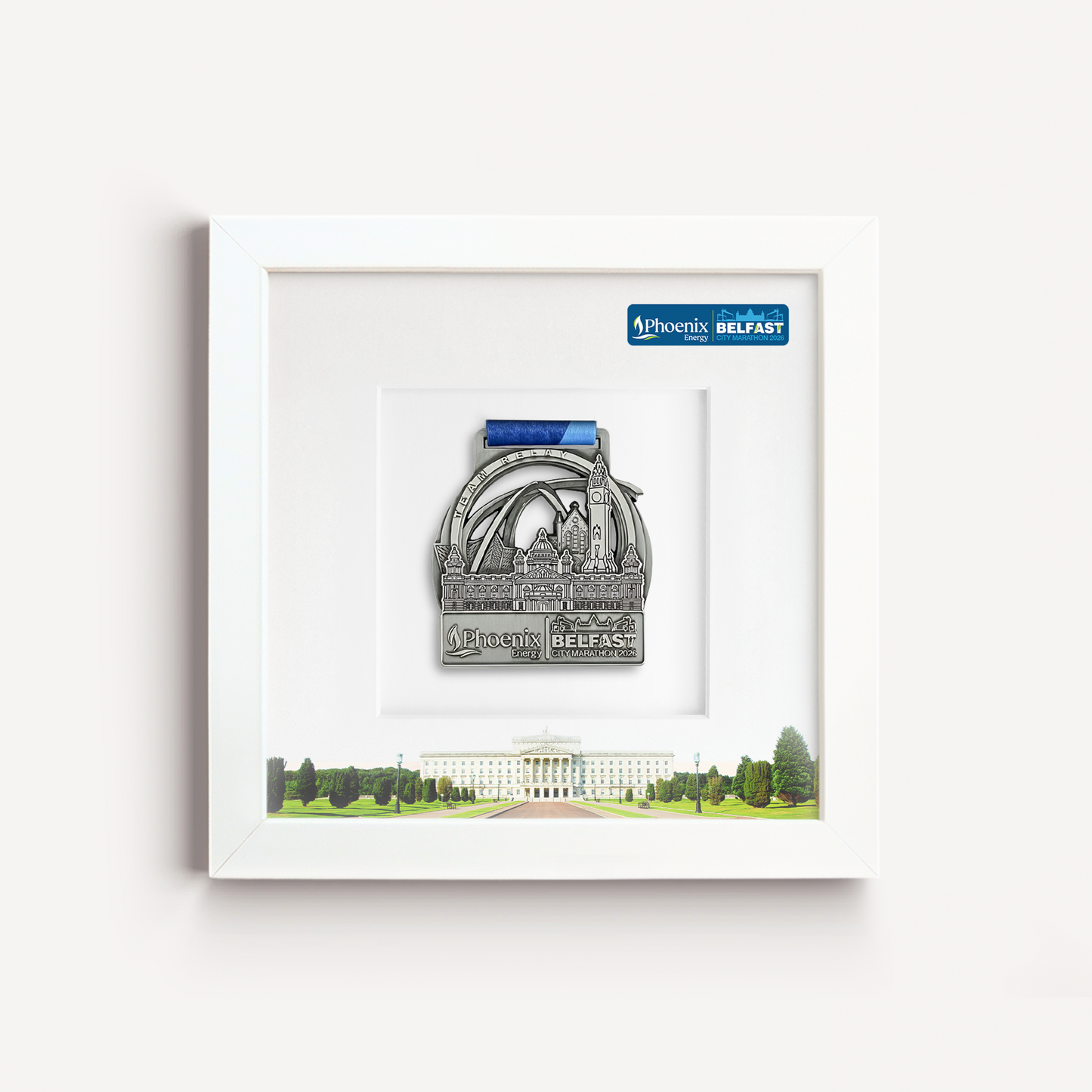 Official Belfast City Marathon Medal Display Frame | Marathon Display Frames