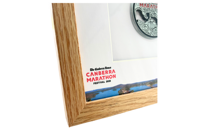Canberra Marathon Medal Display Frame