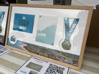 Official Inverloch Marathon Medal Display Frame
