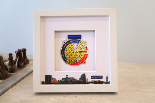 Manchester Marathon Medal Display Frame