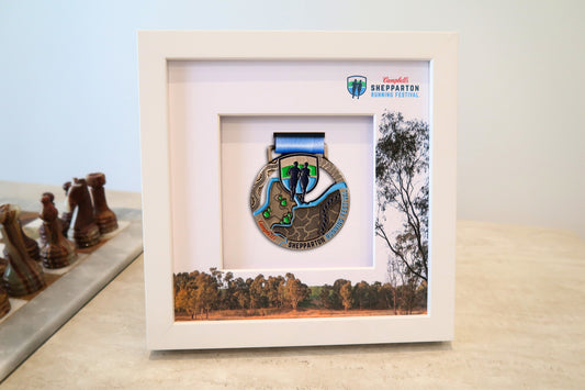 Official Shepparton Marathon Medal Display Frame