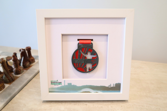 Sunshine Coast Marathon Medal Display Frame