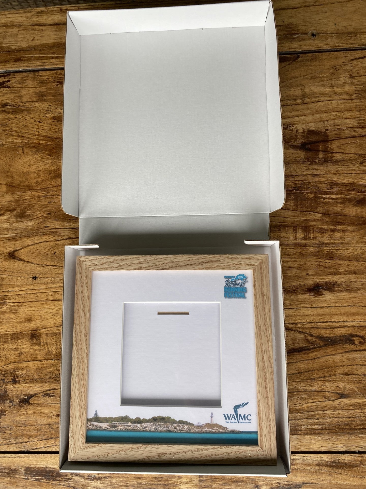 Official WAMC Rottnest Marathon Medal Display Frame